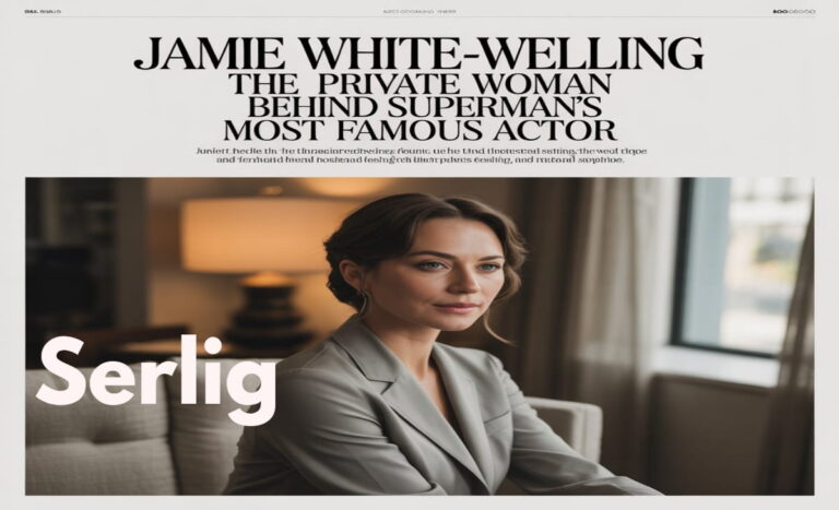 Jamie White-Welling, former model and ex-wife of Tom Welling, representing a private life away from Hollywood spotlight and media attention
