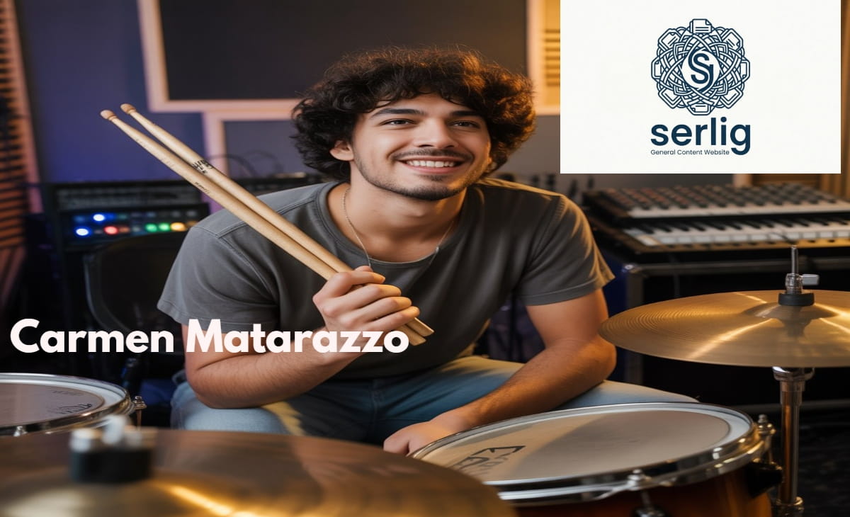 Carmen Matarazzo drummer and stage actor from New Jersey, younger brother of Stranger Things star Gaten Matarazzo