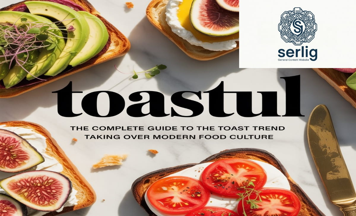 Creative toastul with avocado, egg, and fresh toppings on crispy artisan bread