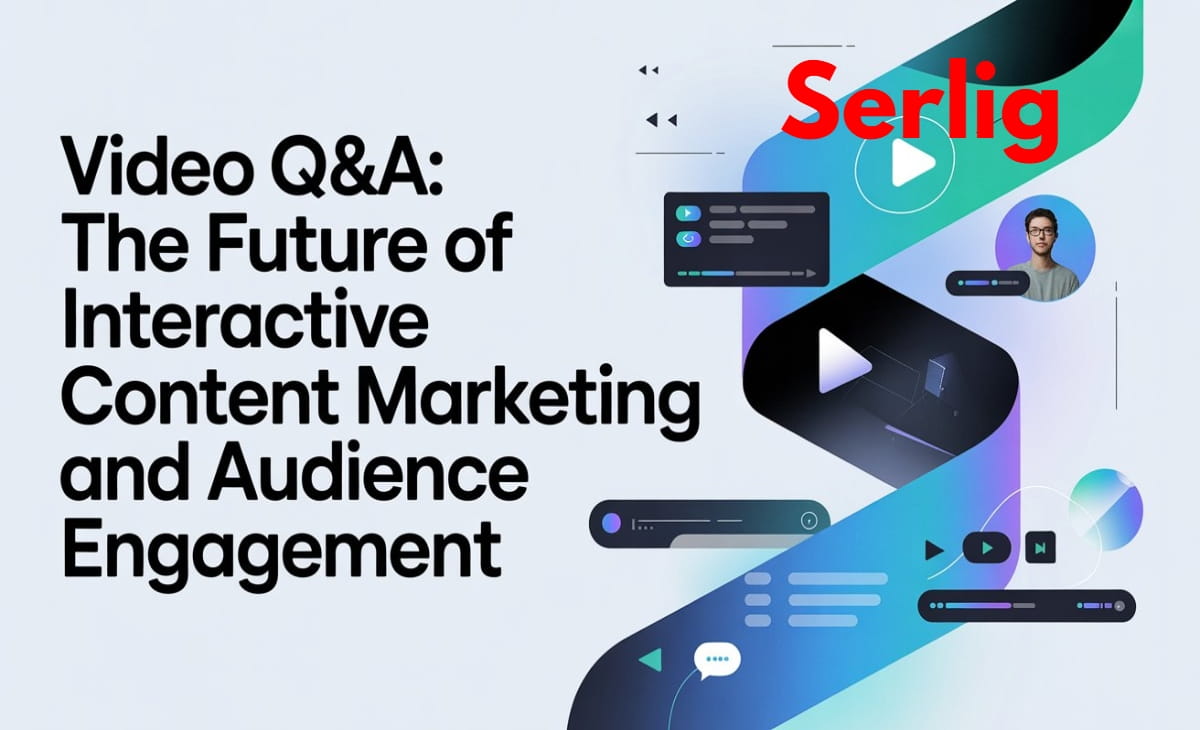 Video Q&A digital communication concept showing live streaming, audience interaction, and online engagement tools