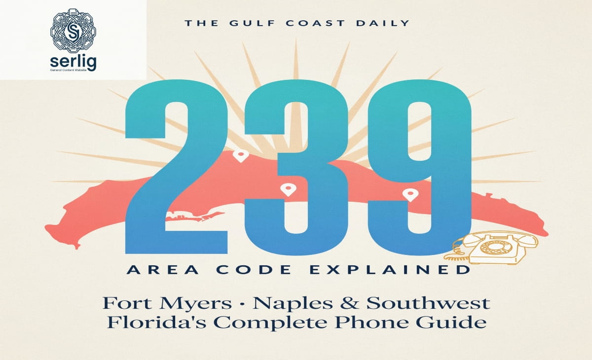 239 area code map showing Southwest Florida coverage including Fort Myers, Naples, and Cape Coral