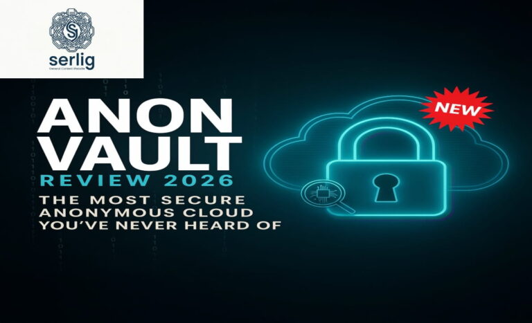 Anon Vault secure anonymous cloud storage platform interface showing encrypted file upload and zero-knowledge privacy features