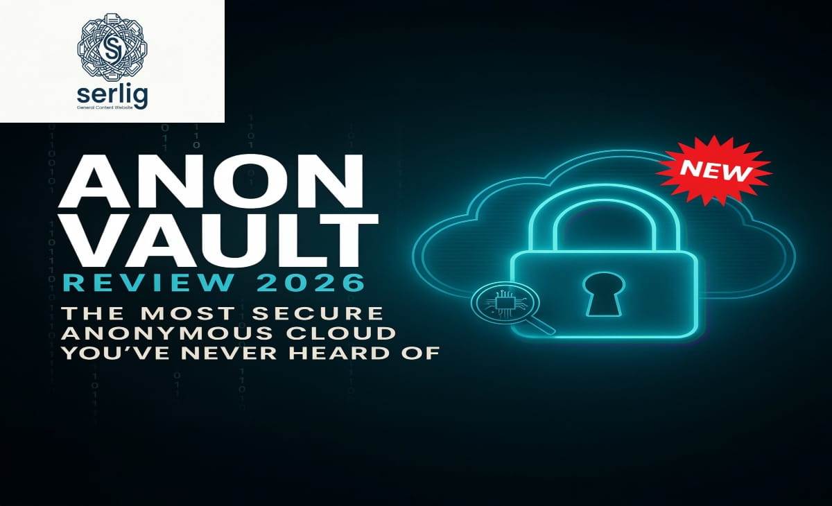 Anon Vault secure anonymous cloud storage platform interface showing encrypted file upload and zero-knowledge privacy features