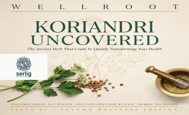 Fresh coriander leaves and dried coriander seeds in a wooden bowl, showcasing koriandri's health benefits