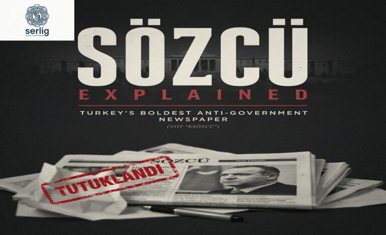 Sözcü newspaper building in Istanbul with modern media office exterior representing Turkish journalism