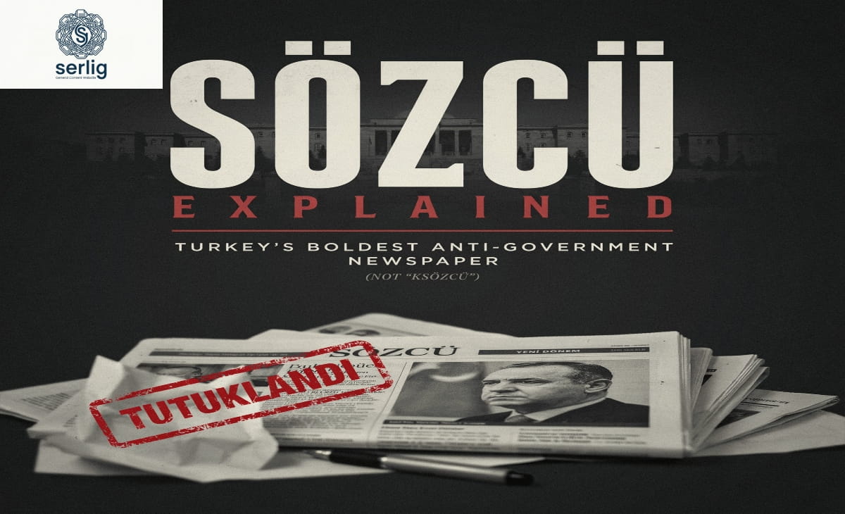 Sözcü newspaper building in Istanbul with modern media office exterior representing Turkish journalism
