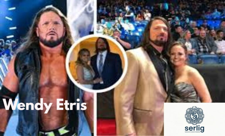 Wendy Etris, wife of WWE superstar AJ Styles, smiling at a public event